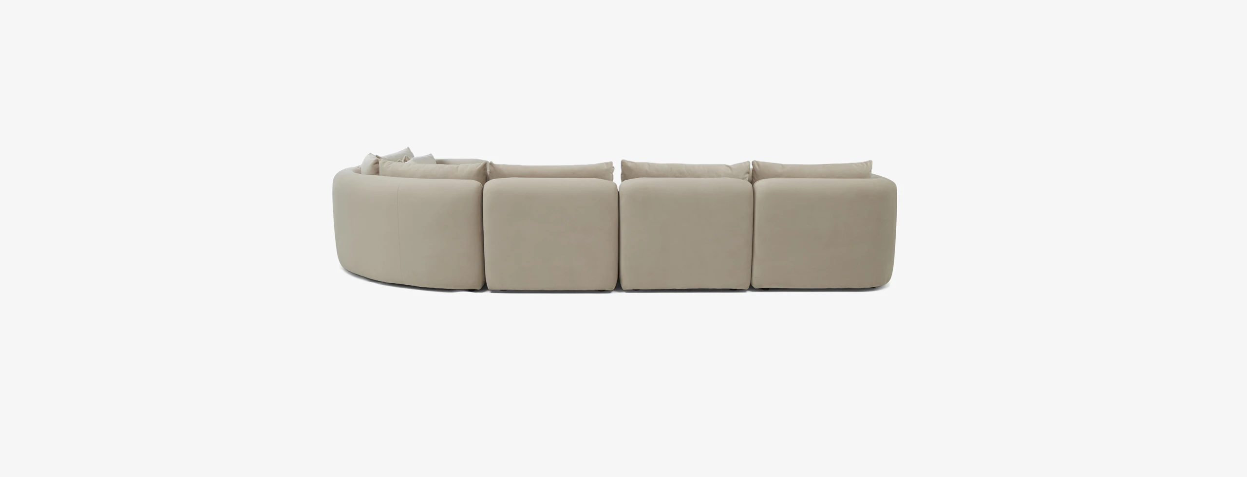 Sebastian Modular Wedge Sectional Royale Sand