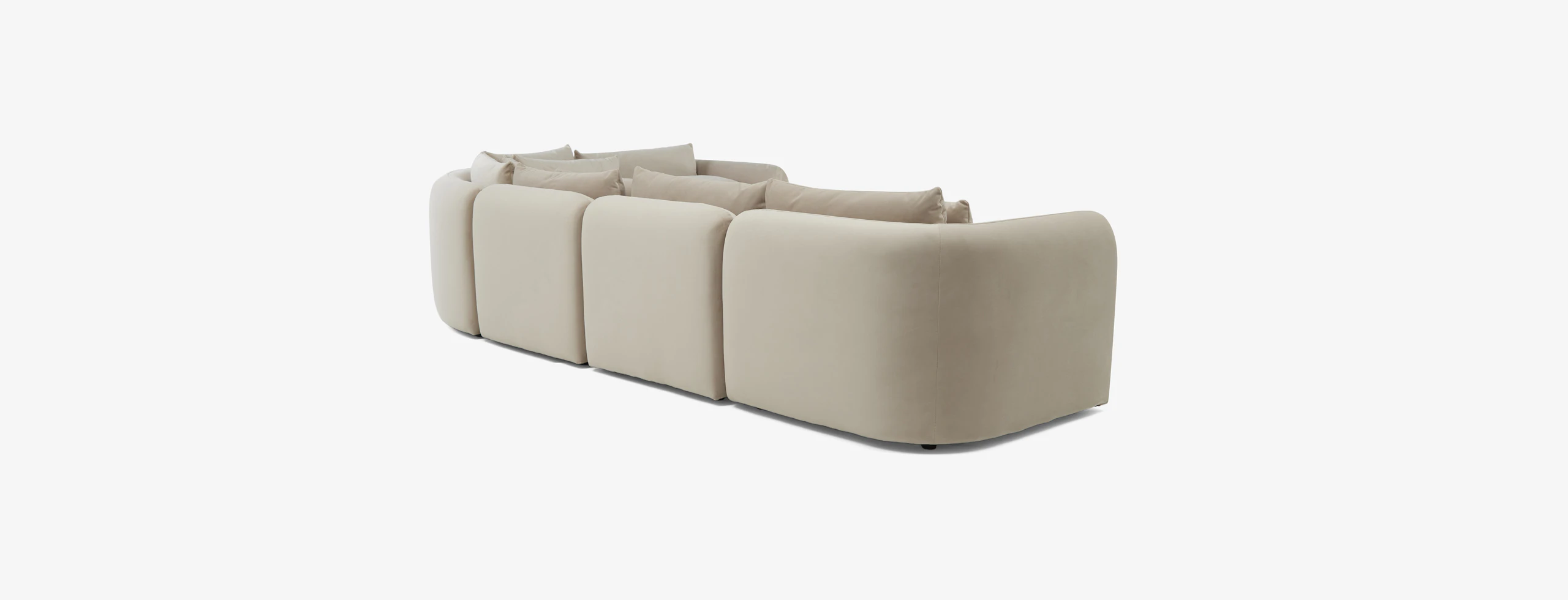 Sebastian Modular Wedge Sectional Royale Sand