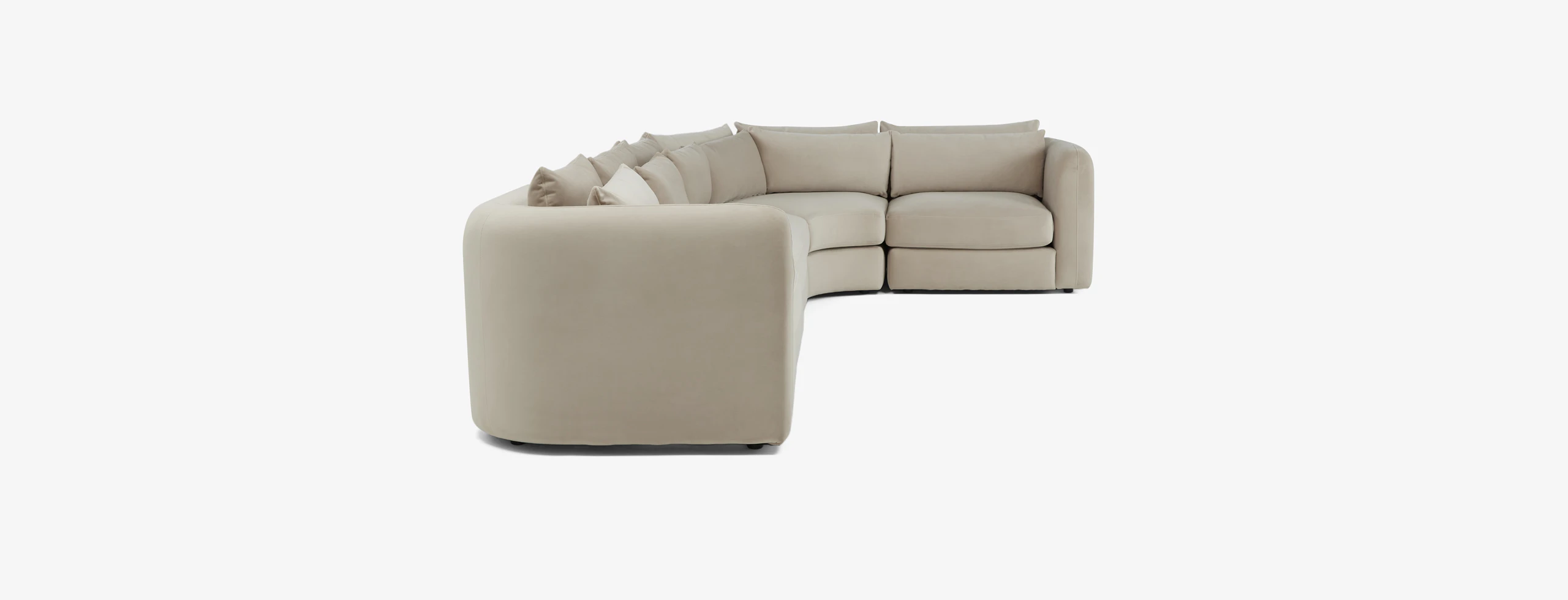 Sebastian Modular Wedge Sectional Royale Sand