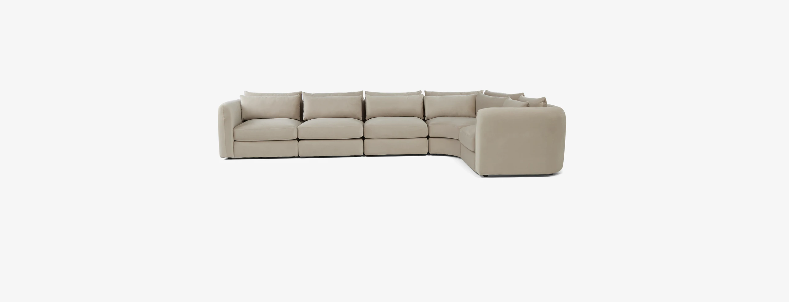 Sebastian Modular Wedge Sectional Royale Sand