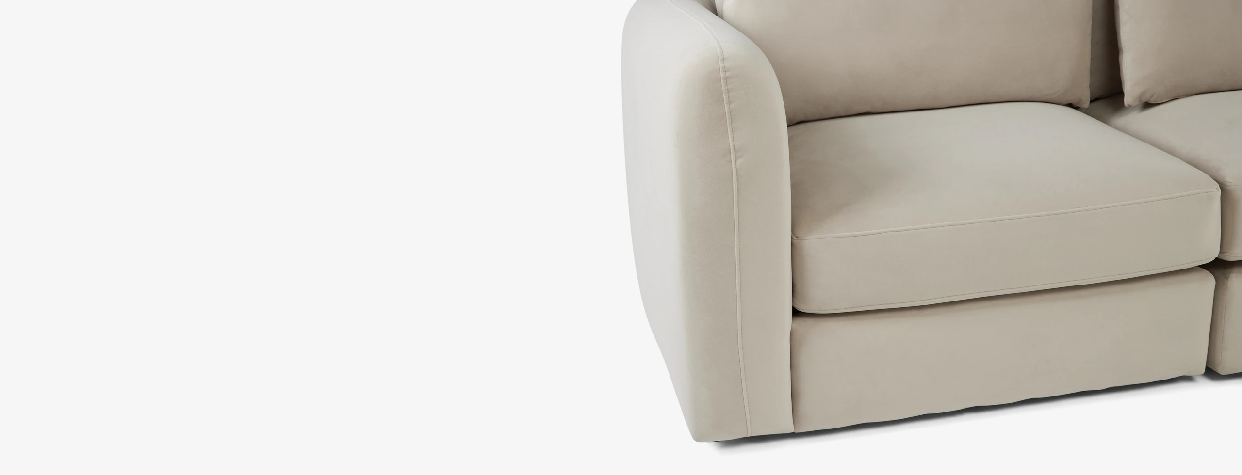 Sebastian Modular Wedge Sectional Royale Sand