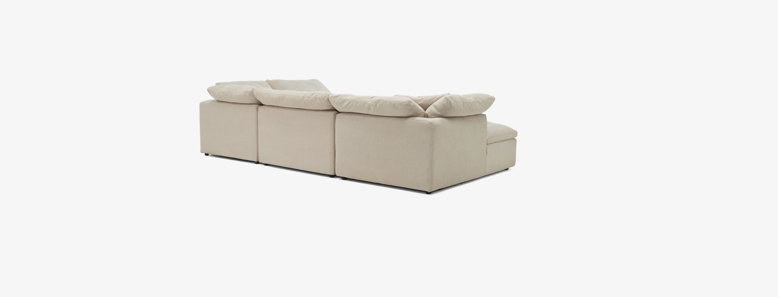 Bryant Modular Double Chaise Sofa Bumper Sectional