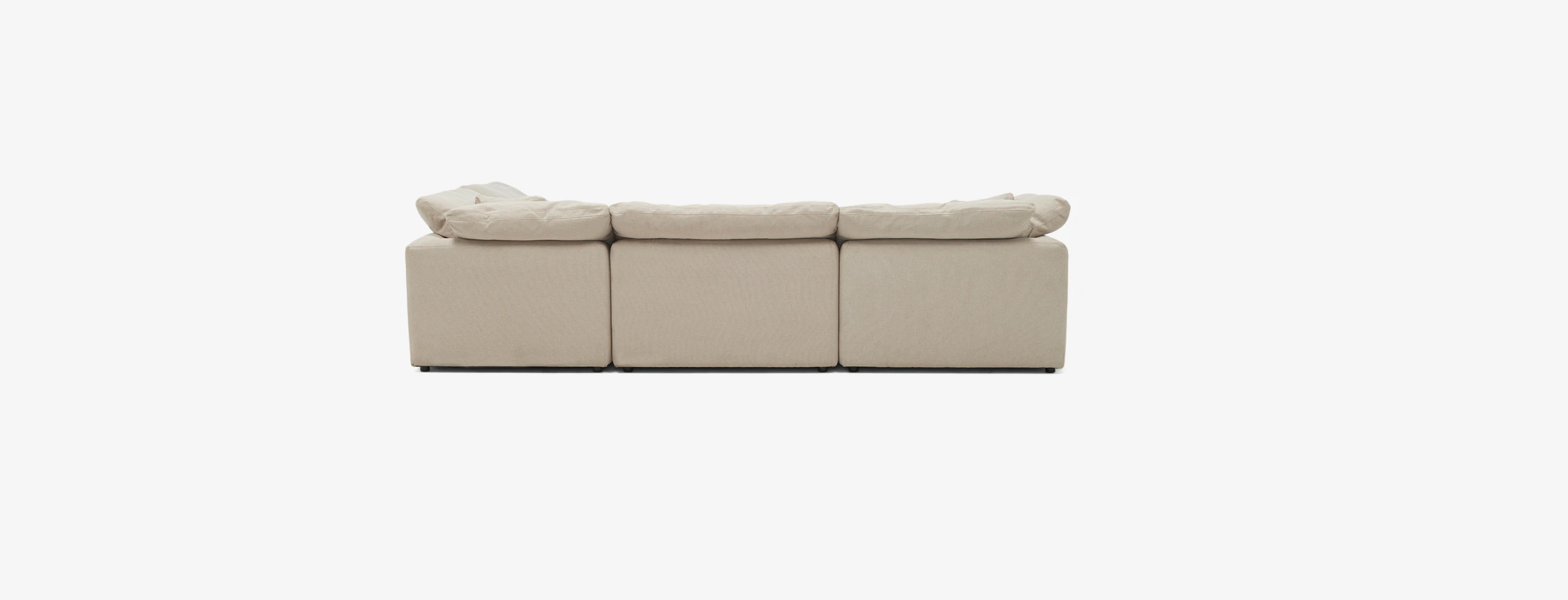 Bryant Modular Double Chaise Sofa Bumper Sectional