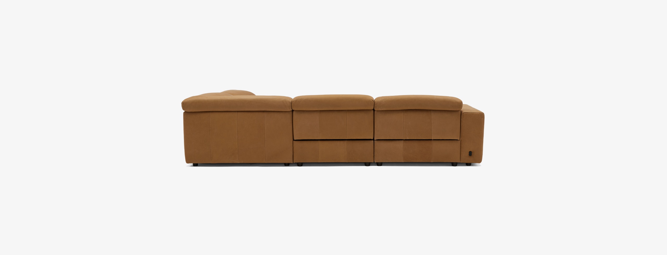 Nico Leather Modular Reclining L-Sectional | Joybird