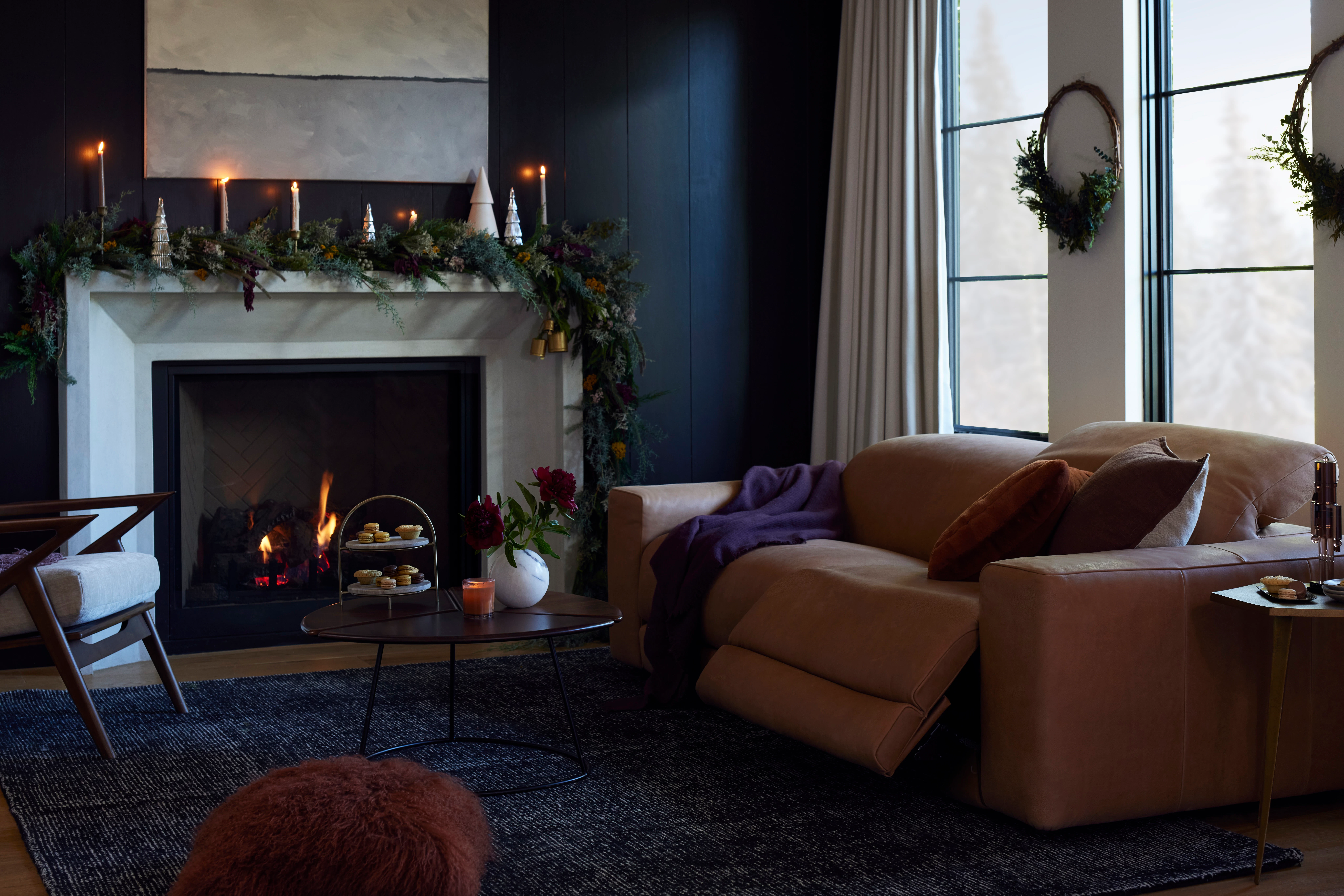 Nico Motion Sofa Hand Tipped Camel