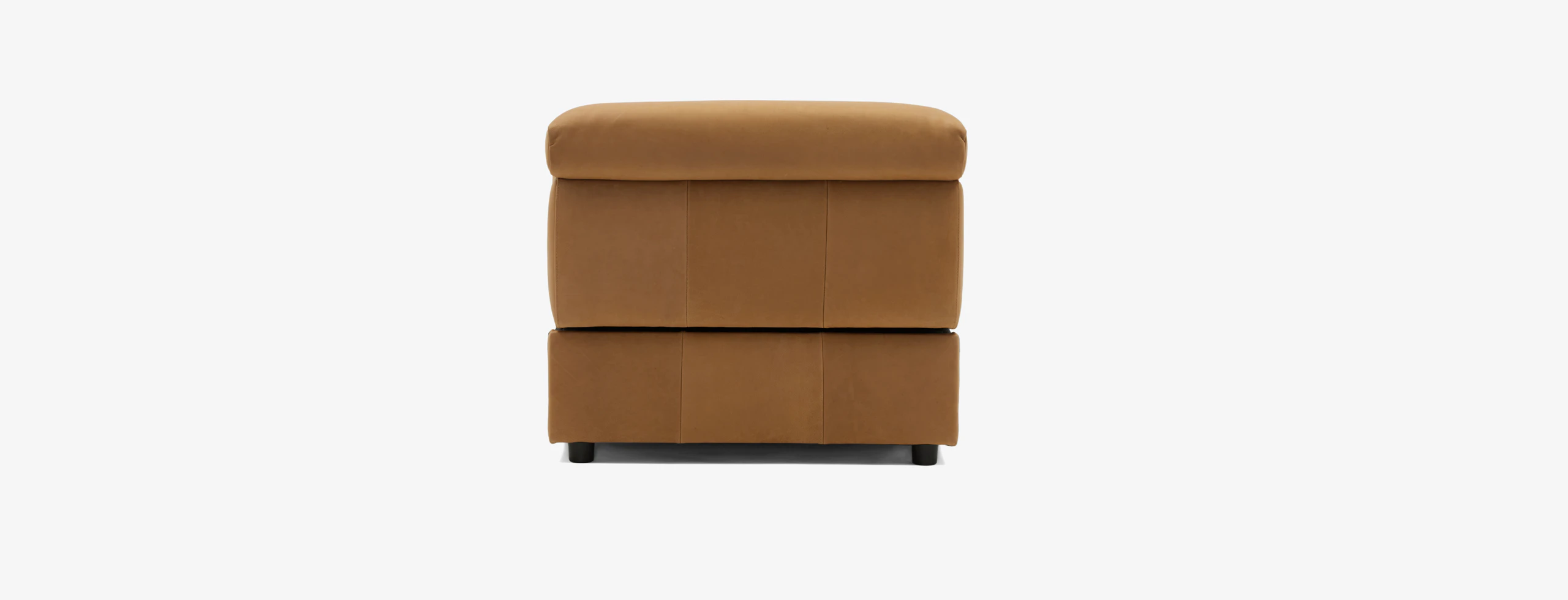 Nico Modular Corner ChairHand Tipped Camel Leather
