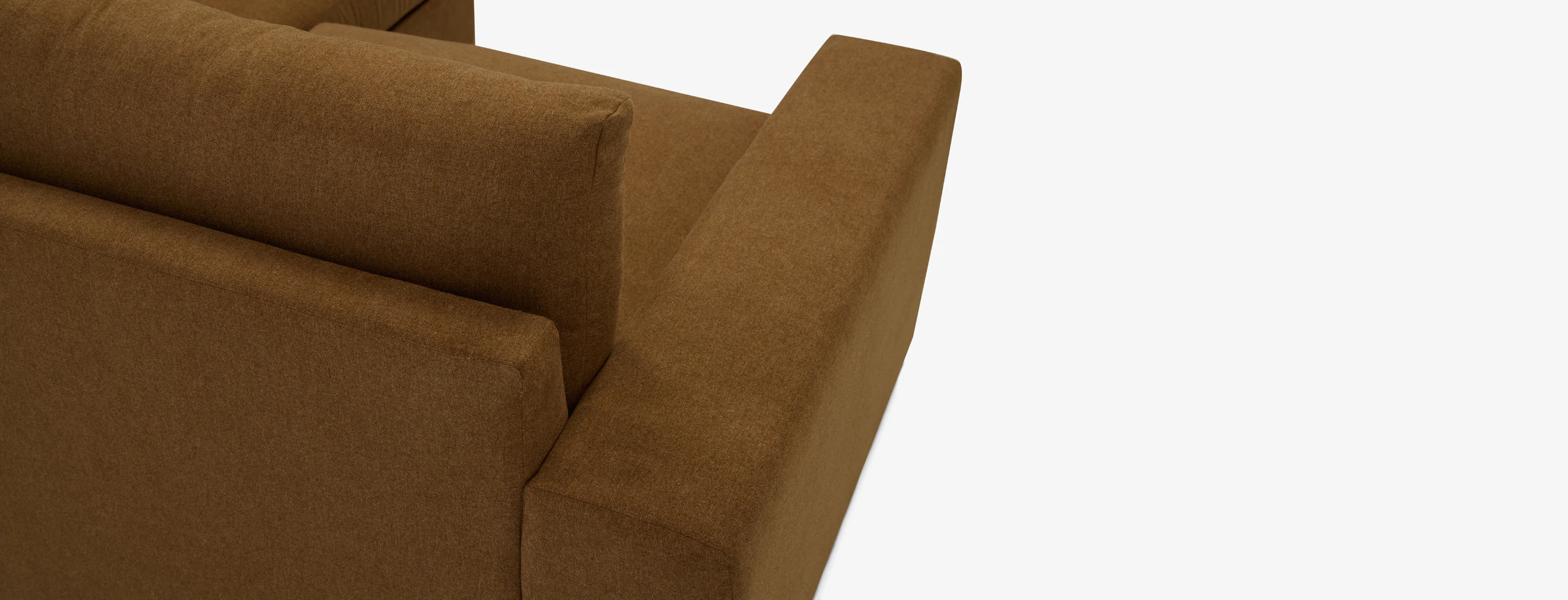 Holt Modular Compact Sectional With Storage Faithful Mocha