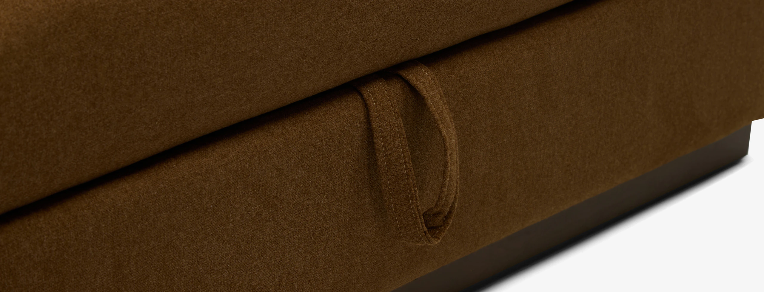 Holt Modular Compact Sectional With Storage Faithful Mocha