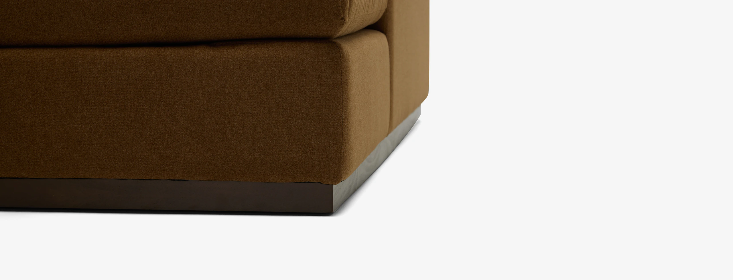 Holt Modular Compact Sectional With Storage Faithful Mocha