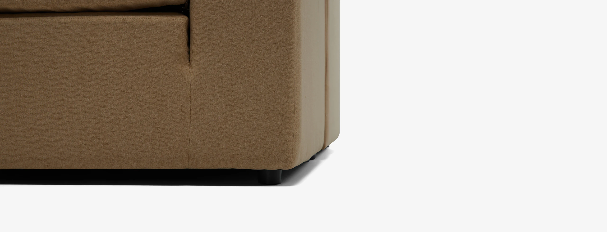 Bryant Modular Petite Sofa Bumper Sectional Faithful Sand