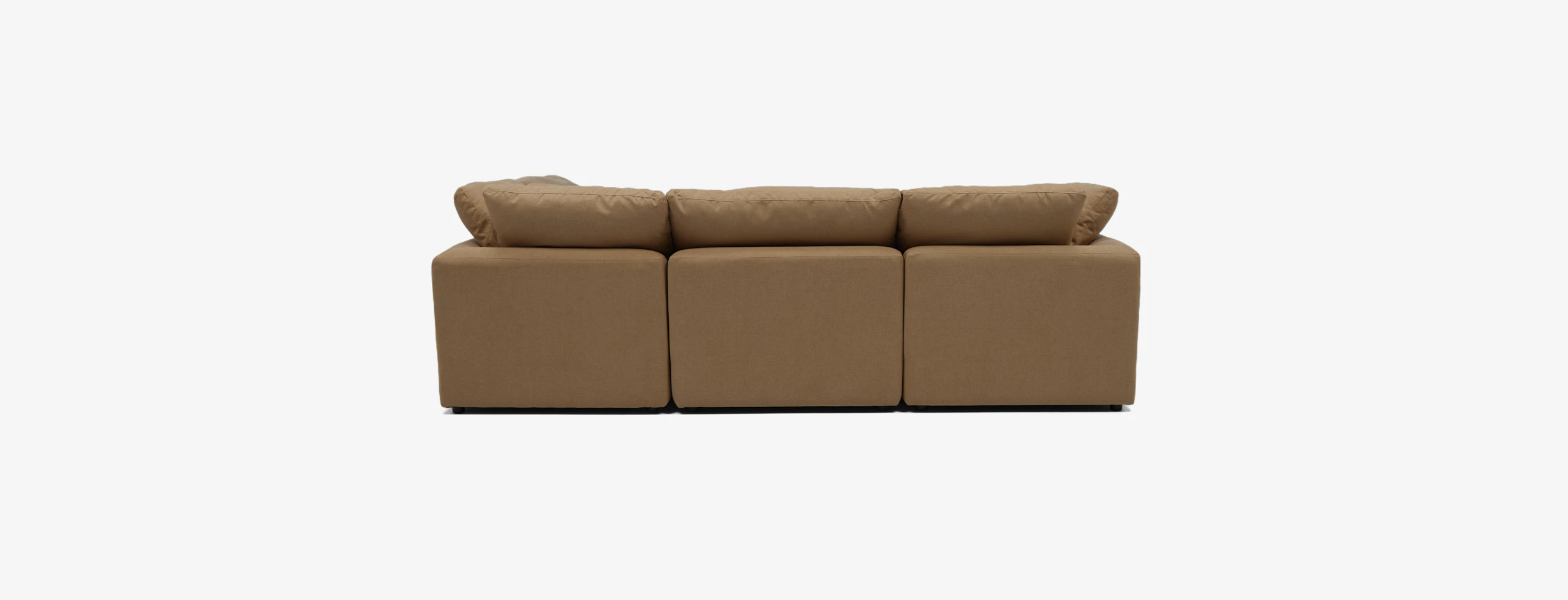 Bryant Modular Petite Sofa Bumper Sectional Faithful Sand