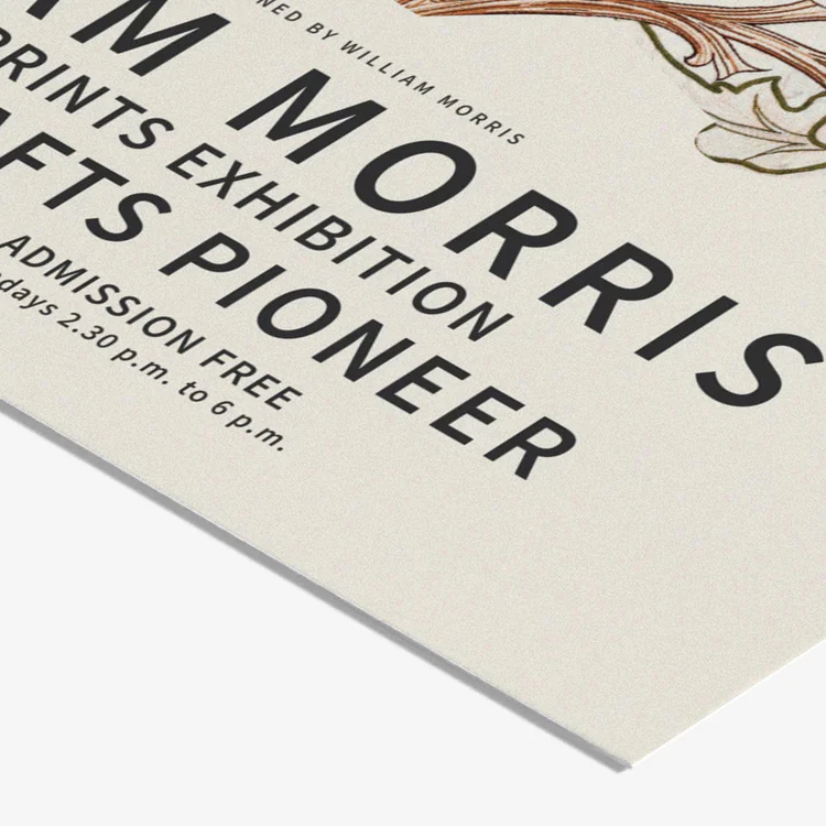 William Morris Fleurs Plantes 2Art Print