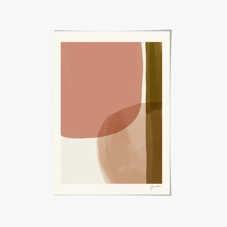 Zoe Abstract Art Print