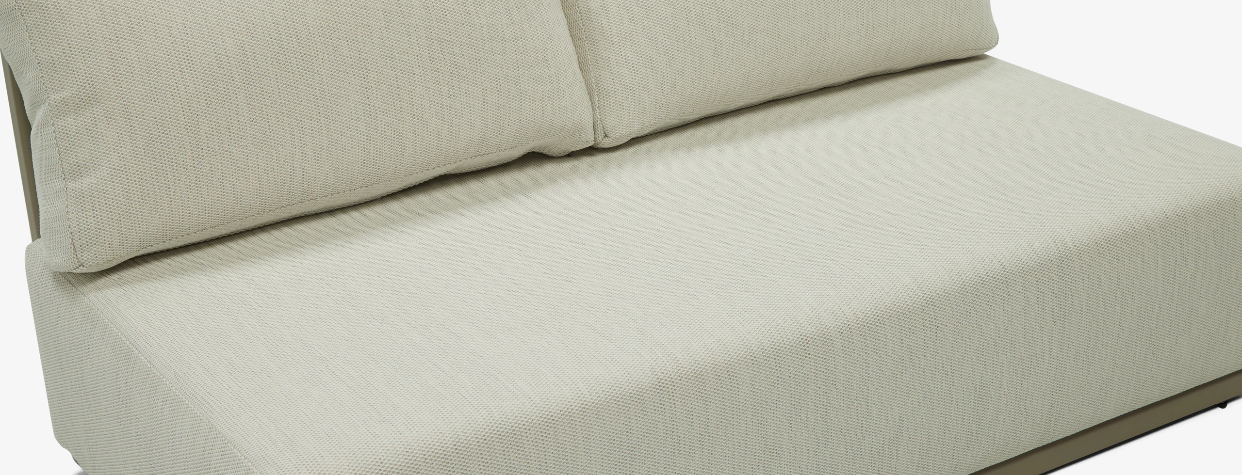 Ojai Outdoor Armless Loveseat