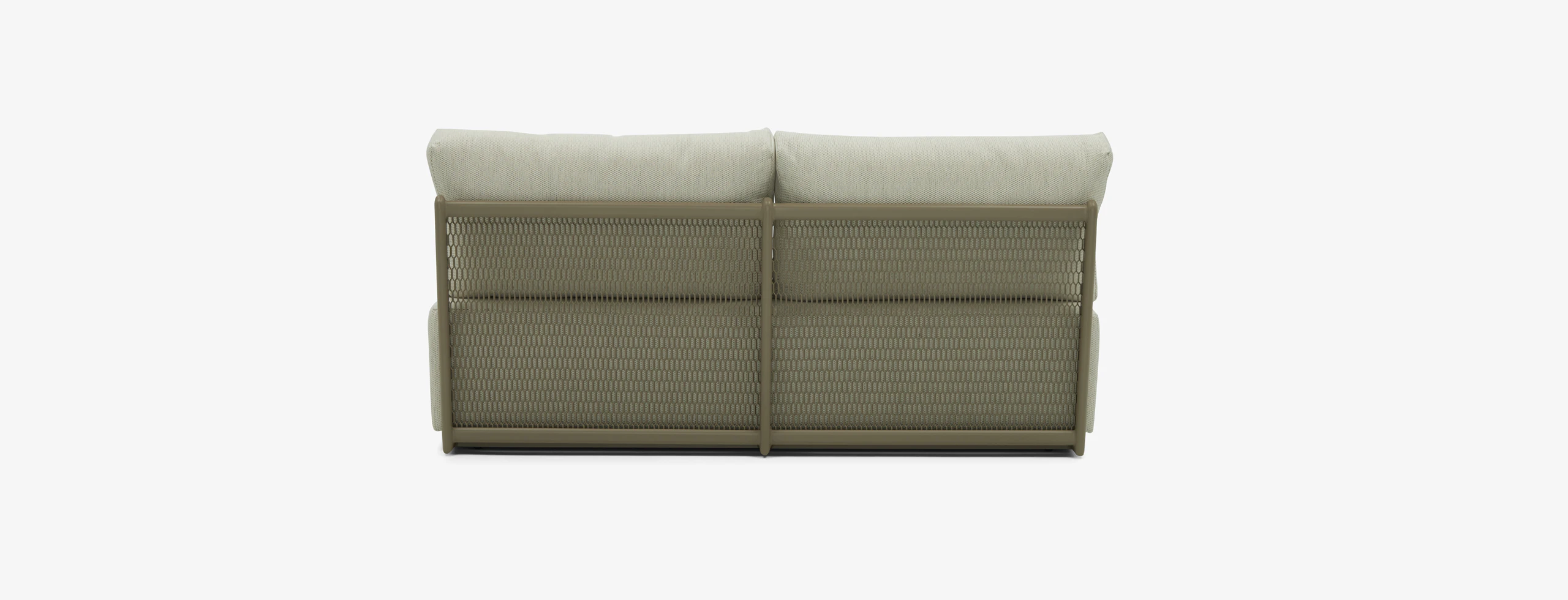 Ojai Outdoor Armless Loveseat