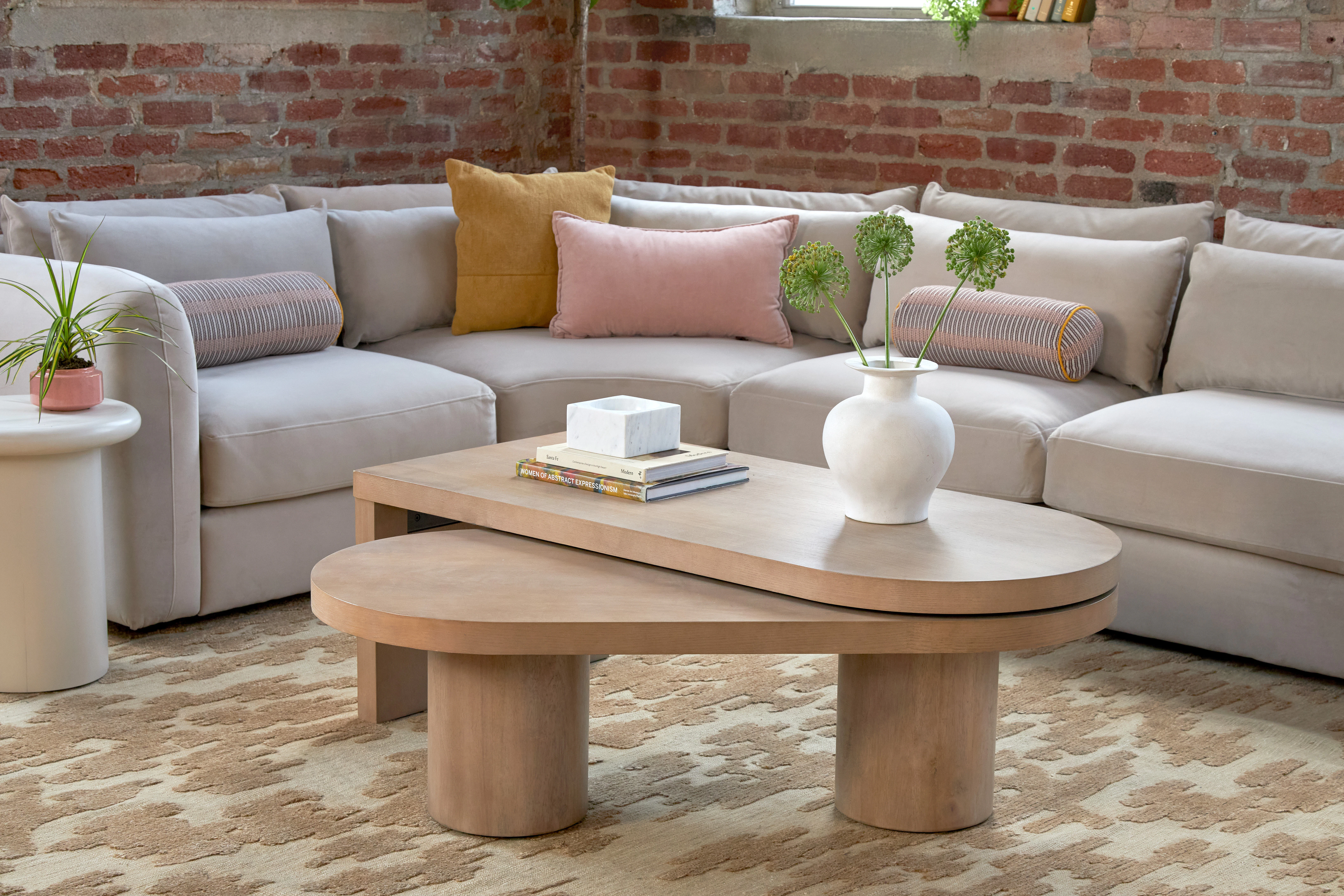 Sebastian Modular Grand Wedge Sectional Royale Sand