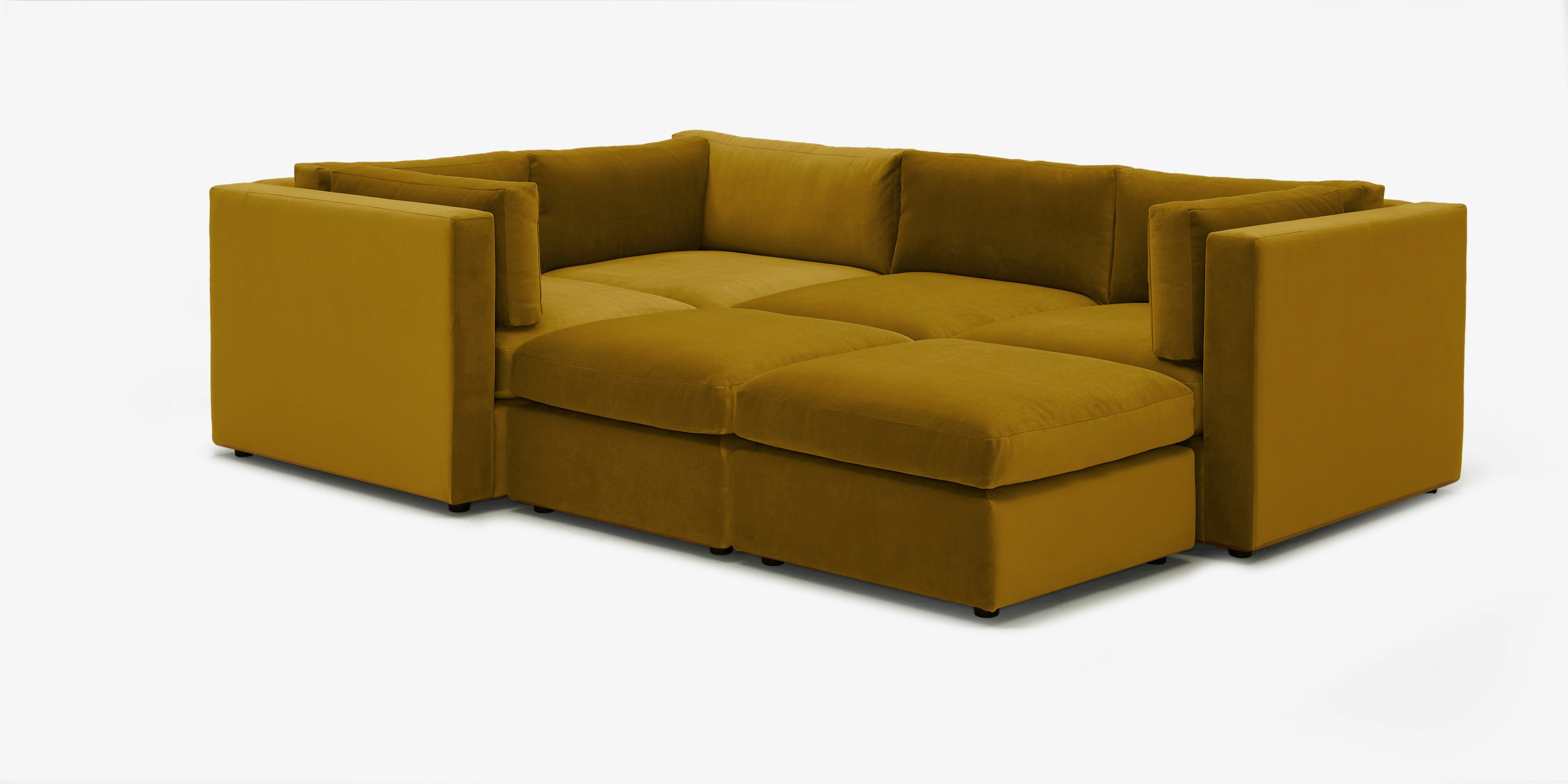 Daya Modular Lounge Sectional Sorrento Marigold