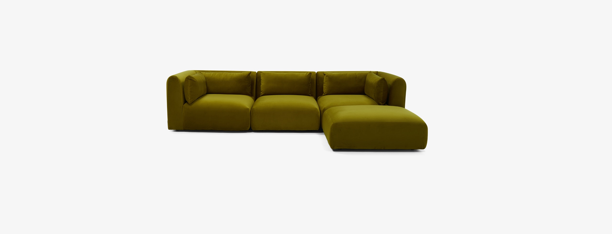 Carin Modular Sectional Royale Apple