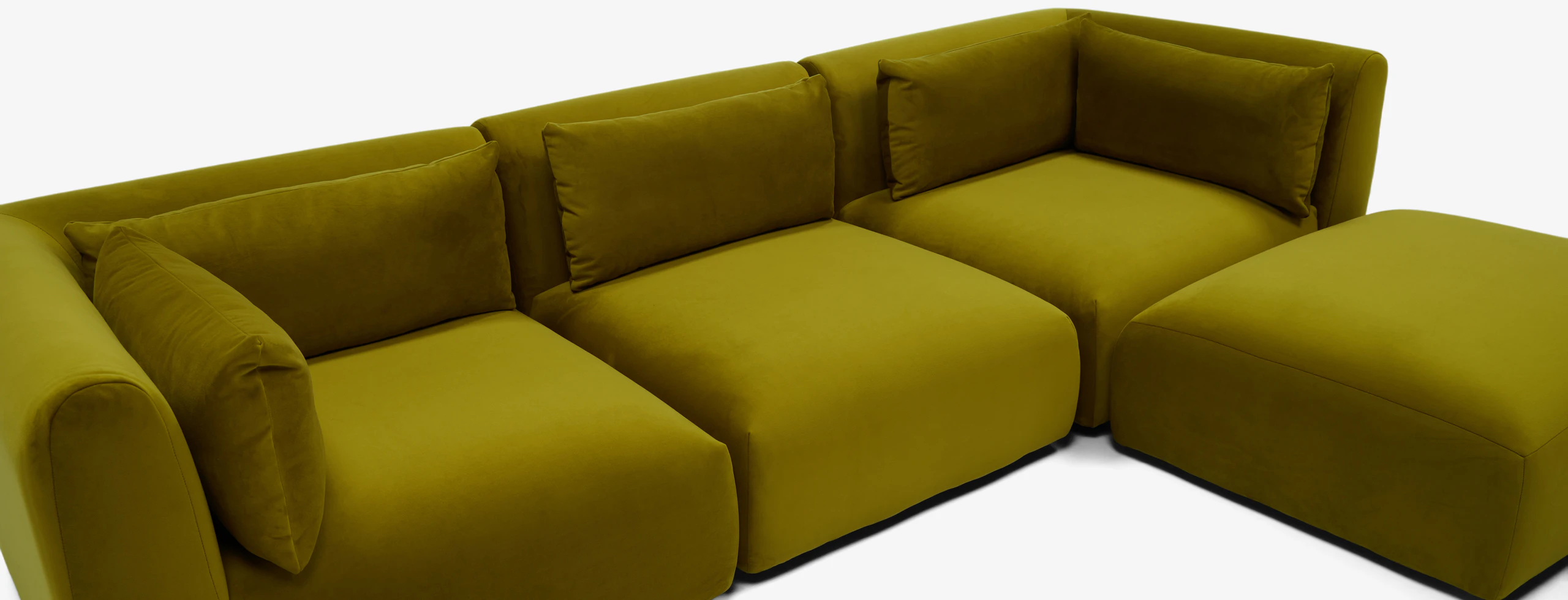 Carin Modular Sectional Royale Apple