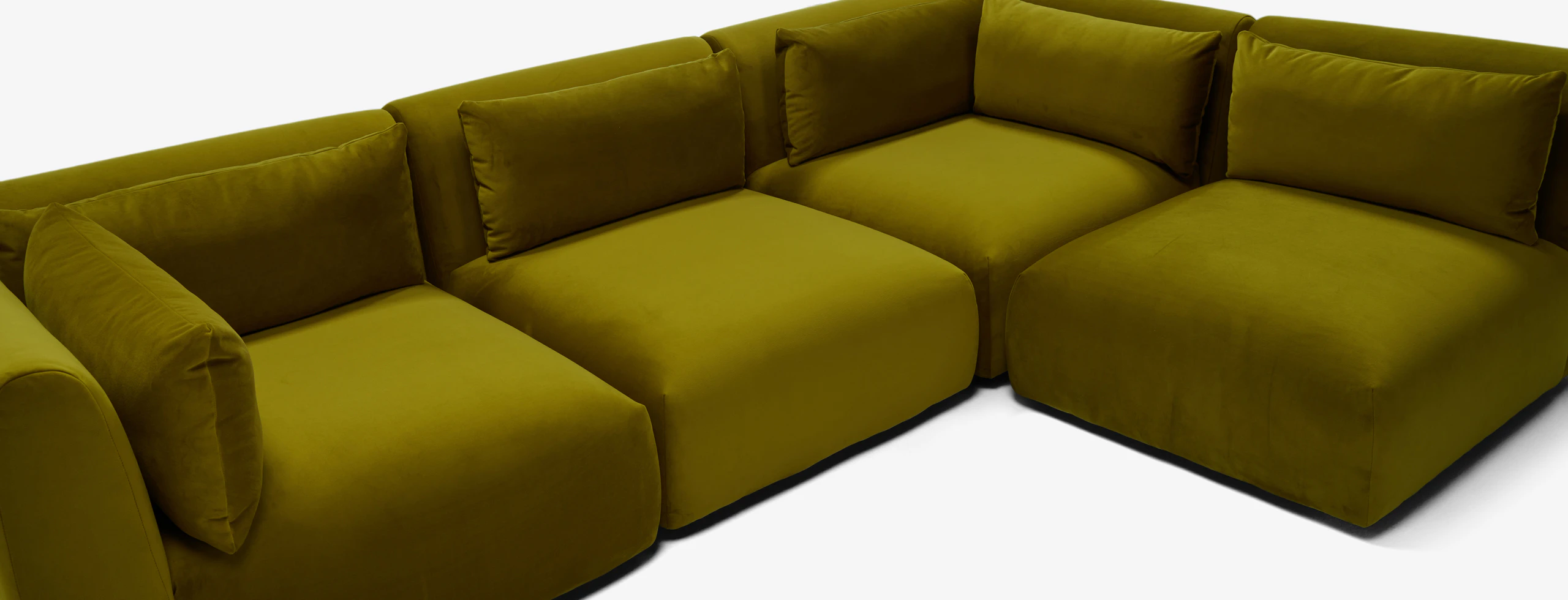 Carin Modular Sectional Royale Apple