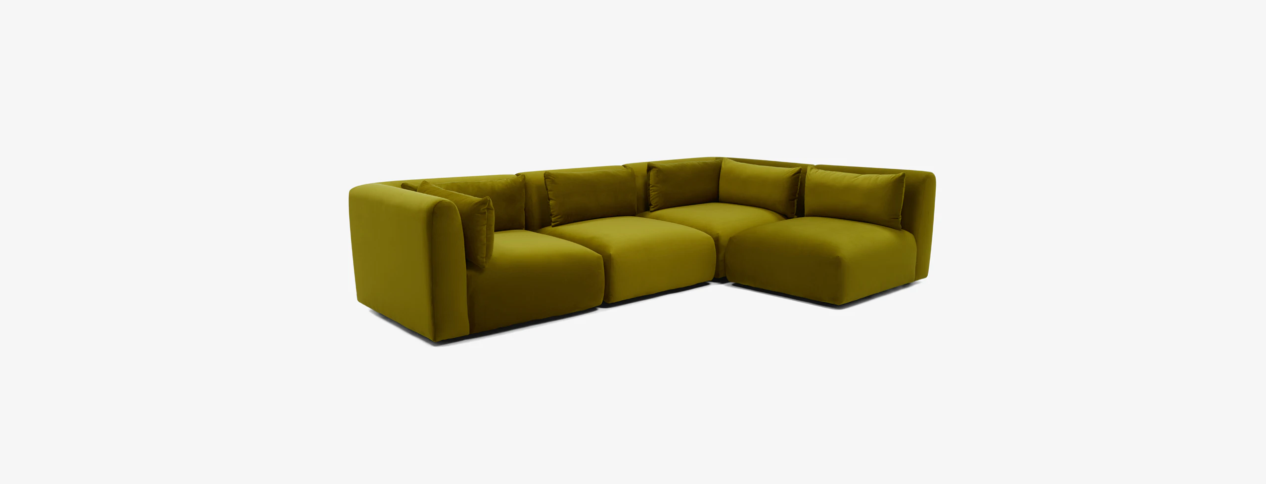 Carin Modular Sectional Royale Apple