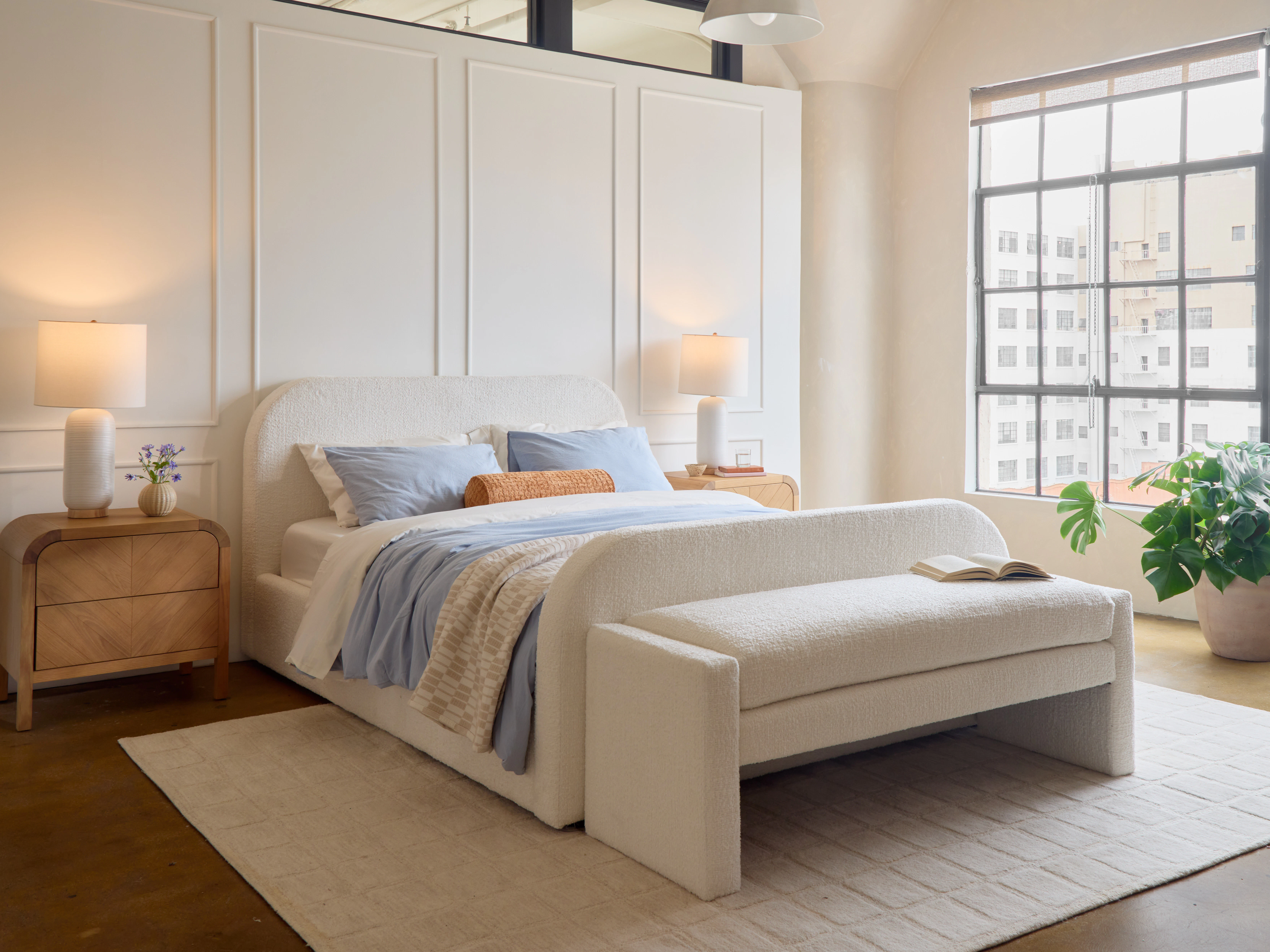 Cara Bed Karina Cloud