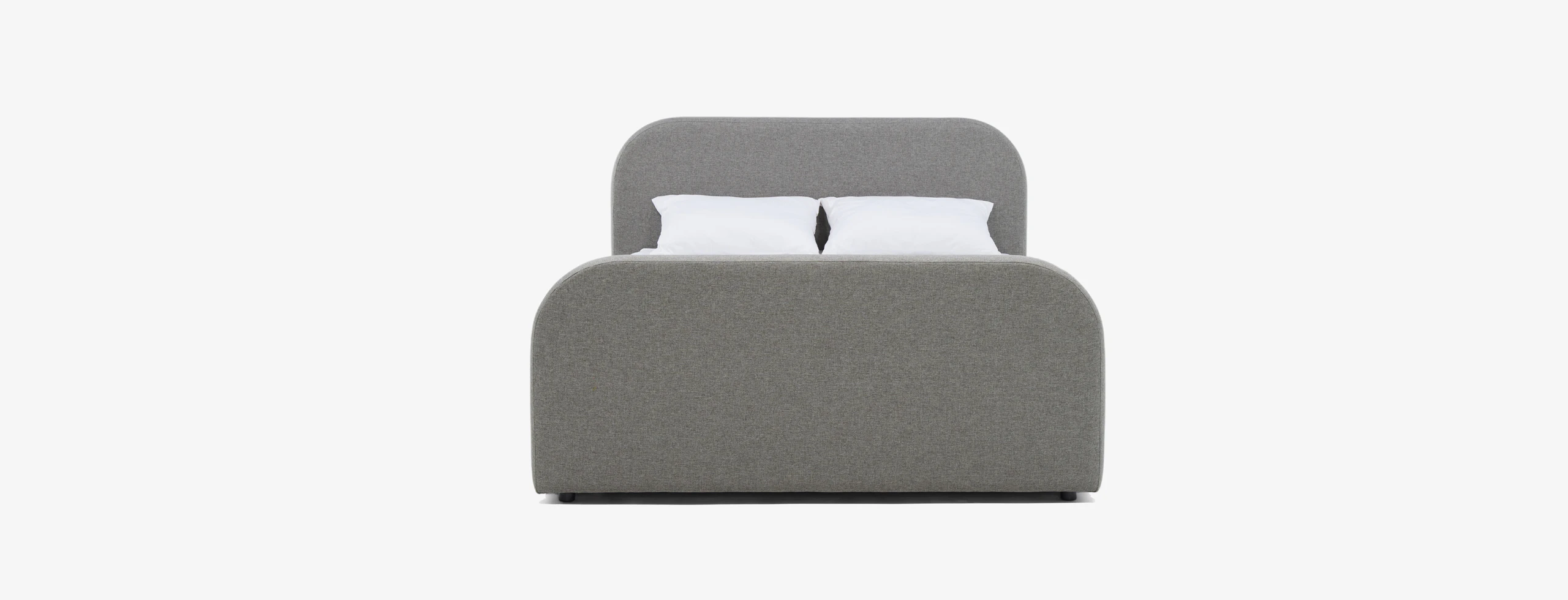 Cara Bed Taylor Felt Grey