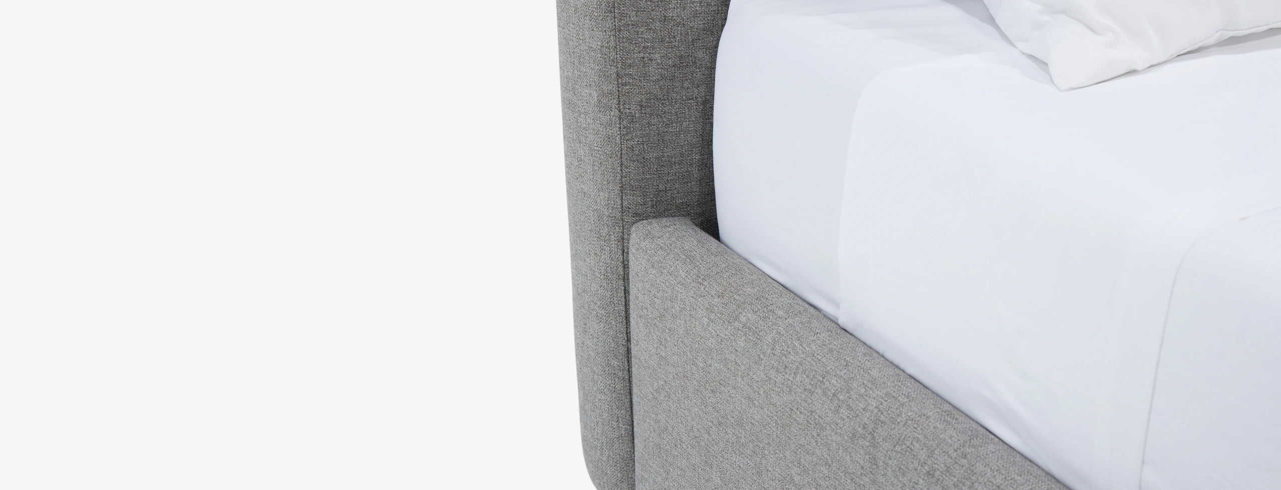 Cara Bed Taylor Felt Grey