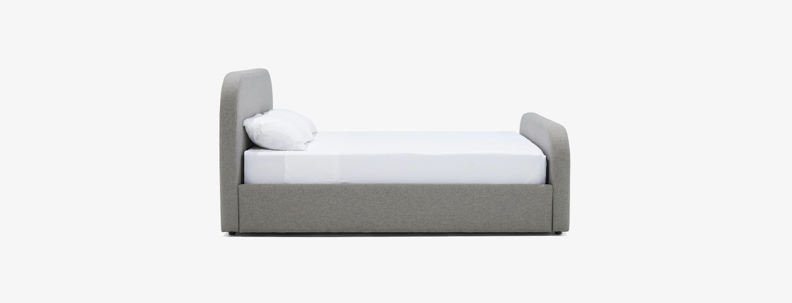 Cara Bed Taylor Felt Grey