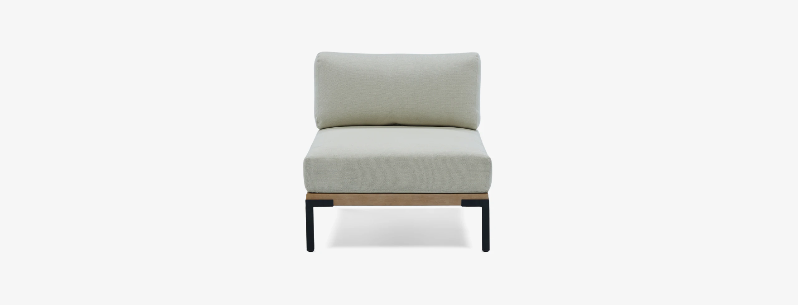 Birch Outdoor Armless Chair