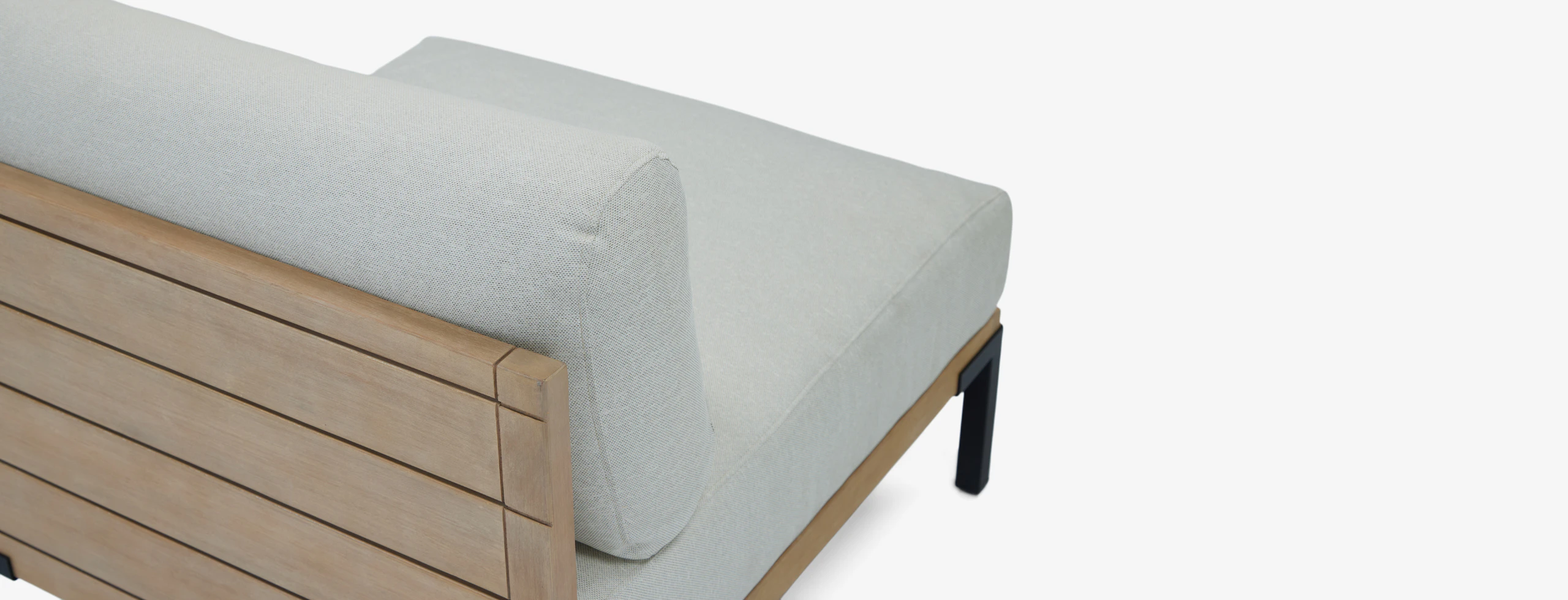 Birch Outdoor Armless Chair