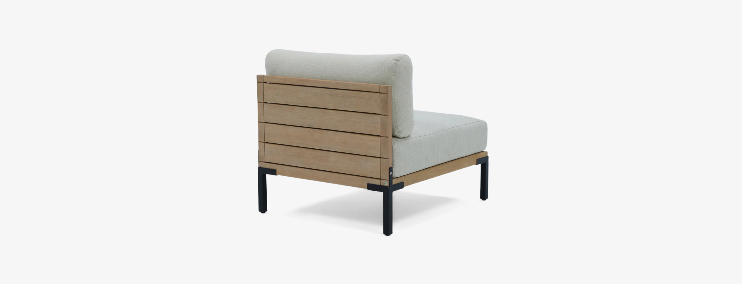 Birch Outdoor Armless Chair