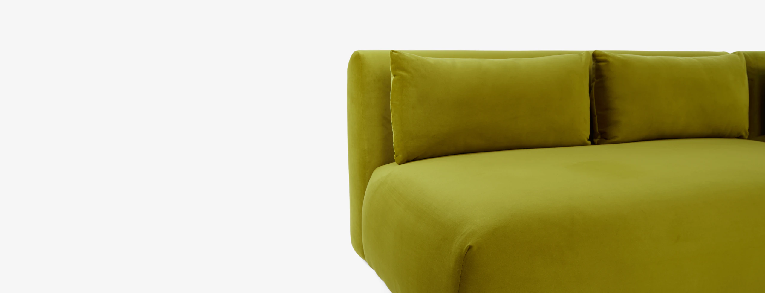 Carin Modular Armless Sectional Royale Apple