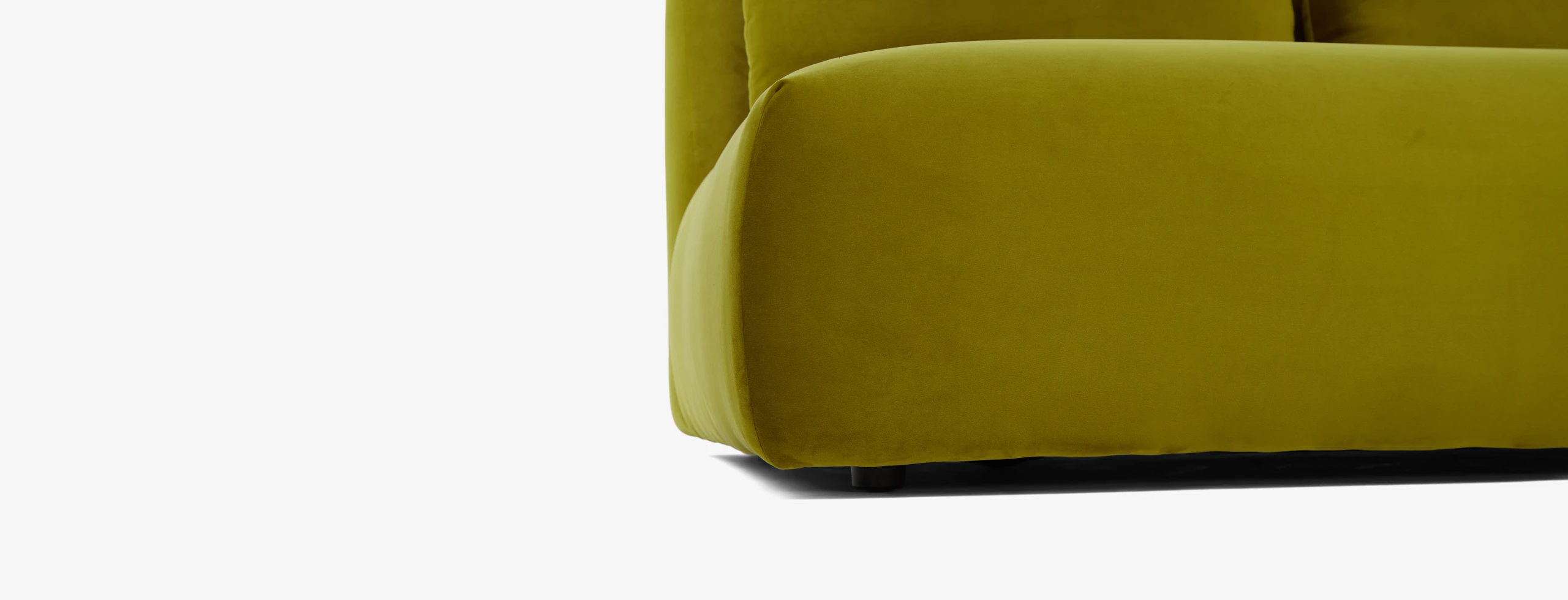 Carin Modular Armless Sectional Royale Apple