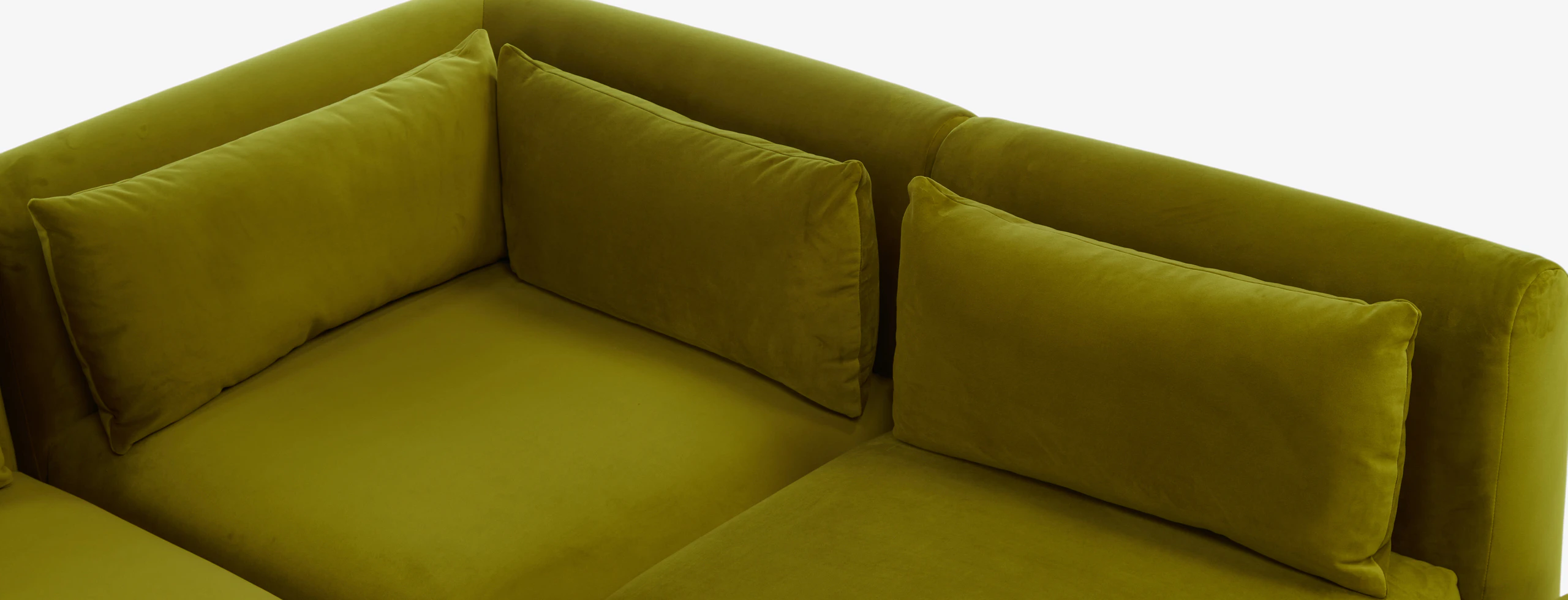 Carin Modular Armless Sectional Royale Apple