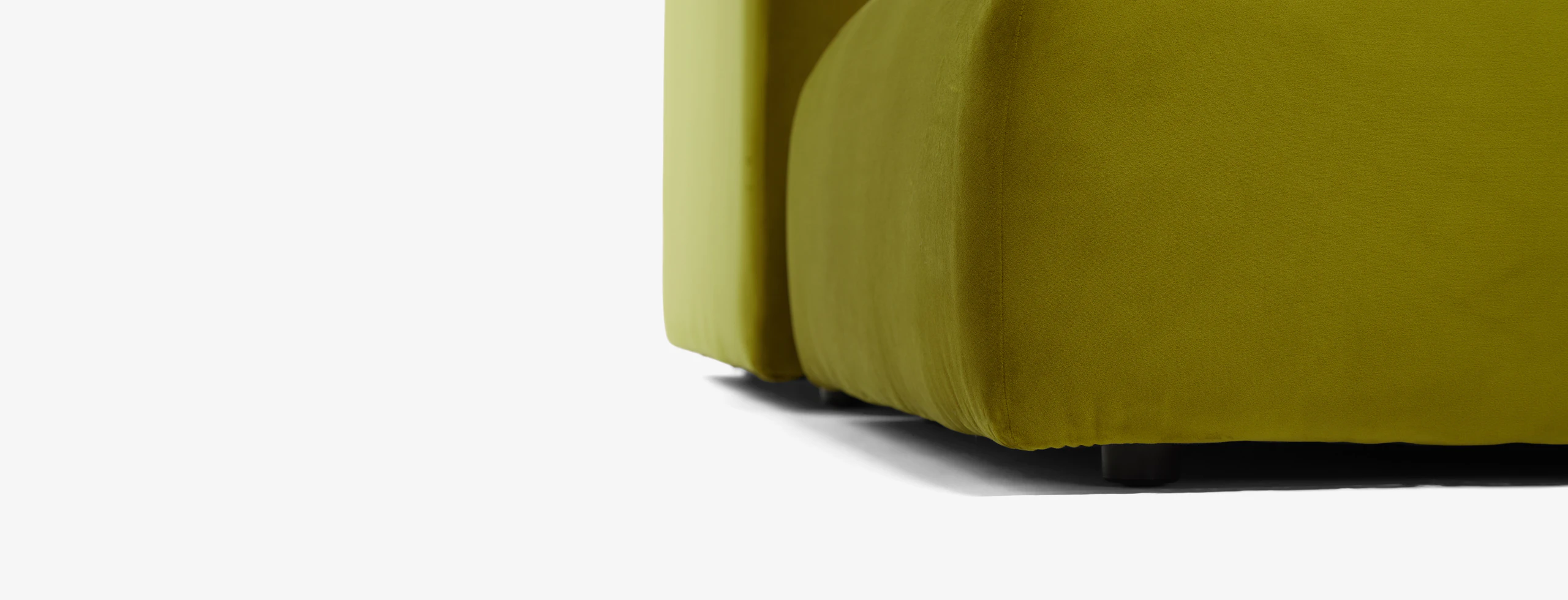 Carin Modular Sofa Bumper Sectional Royale Apple