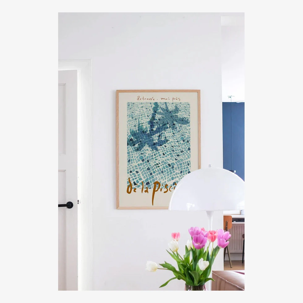 Piscine Art Print