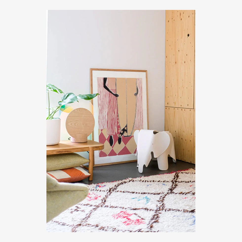 Vie Rose Art Print