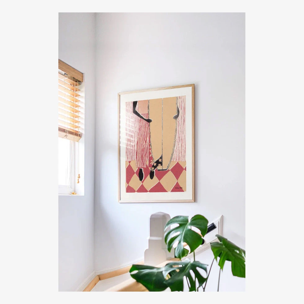 Vie Rose Art Print