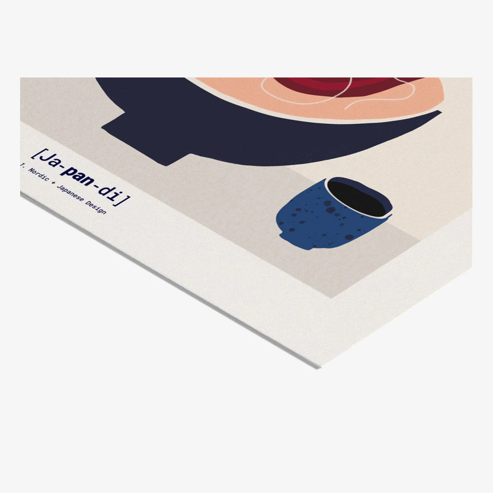Nordic Japanese Design Art Print