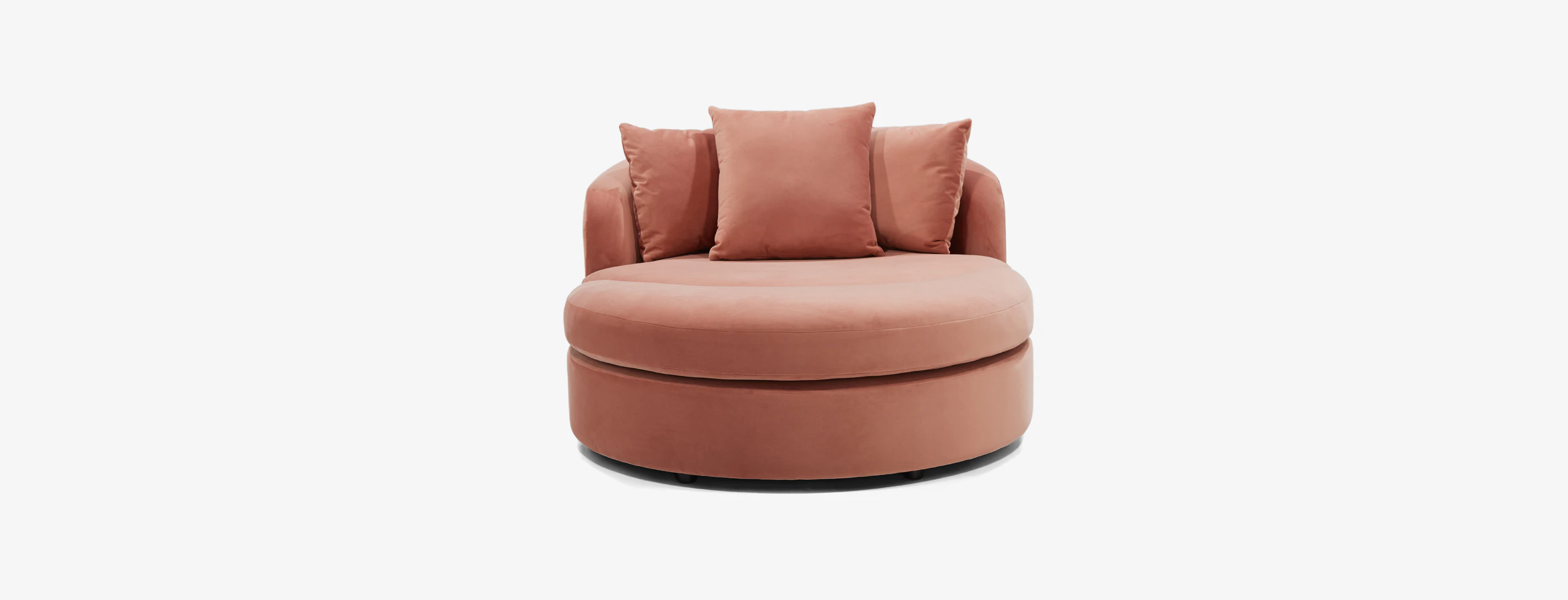 Amelia Grand Chair Ottoman Royale Mocha