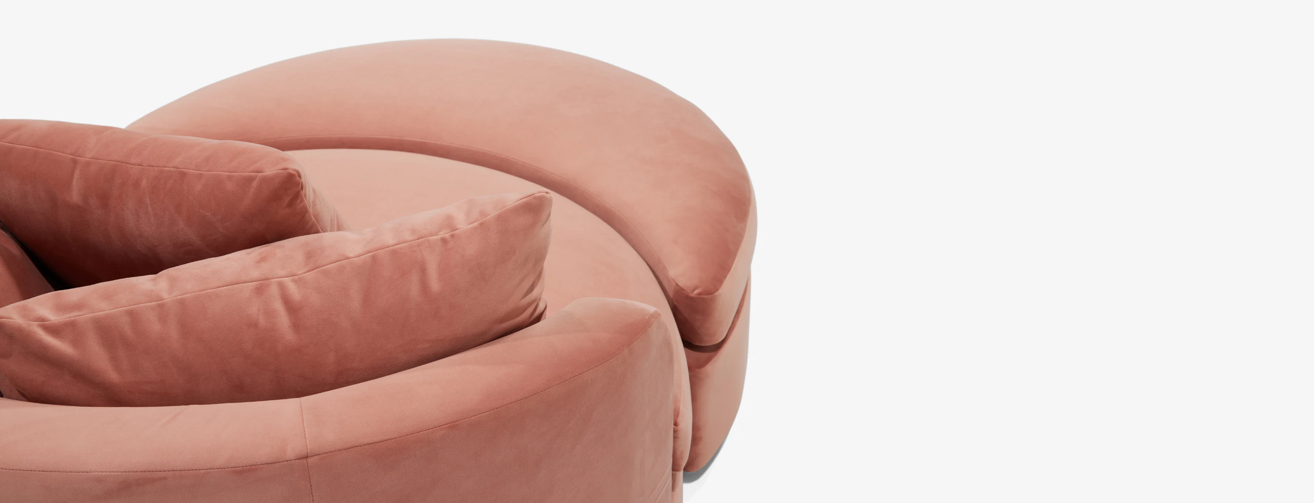 Amelia Grand Chair Ottoman Royale Mocha