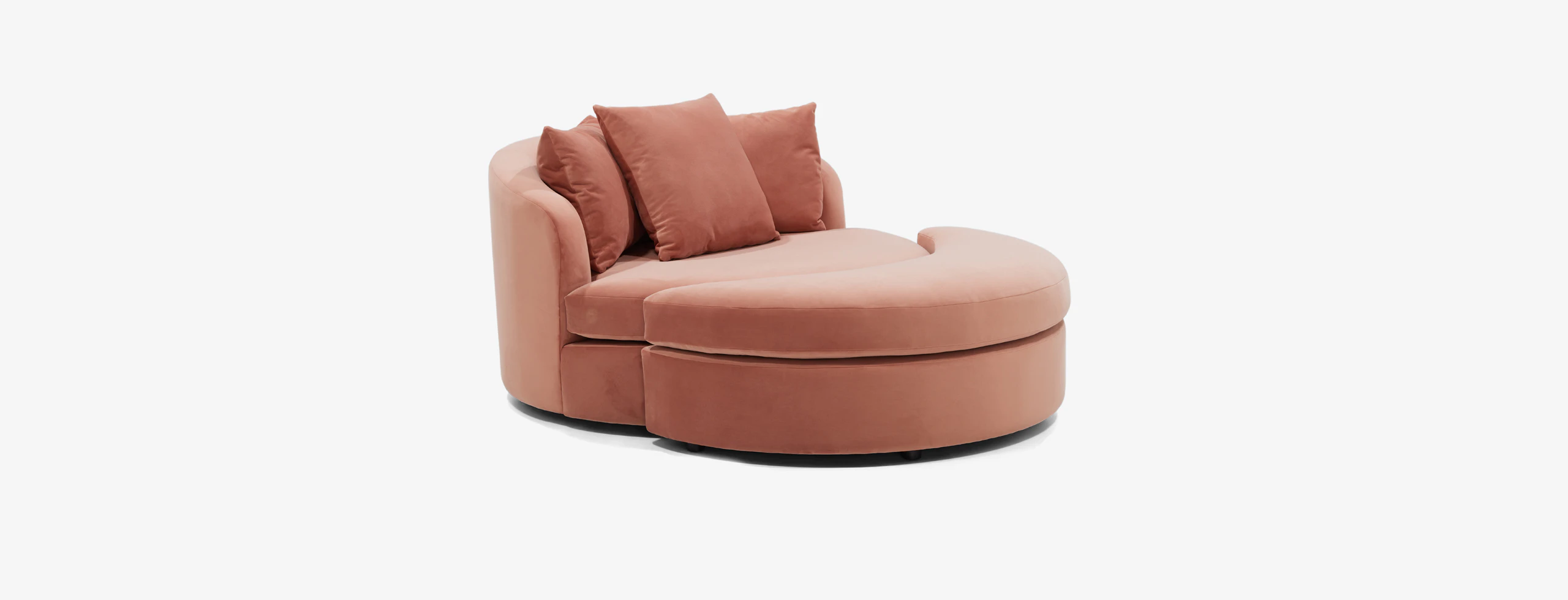 Amelia Grand Chair Ottoman Royale Mocha