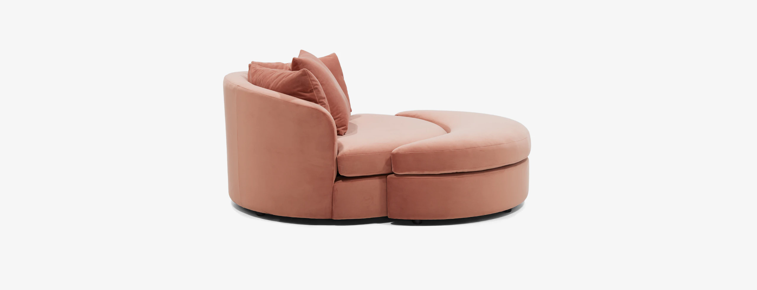Amelia Grand Chair Ottoman Royale Mocha