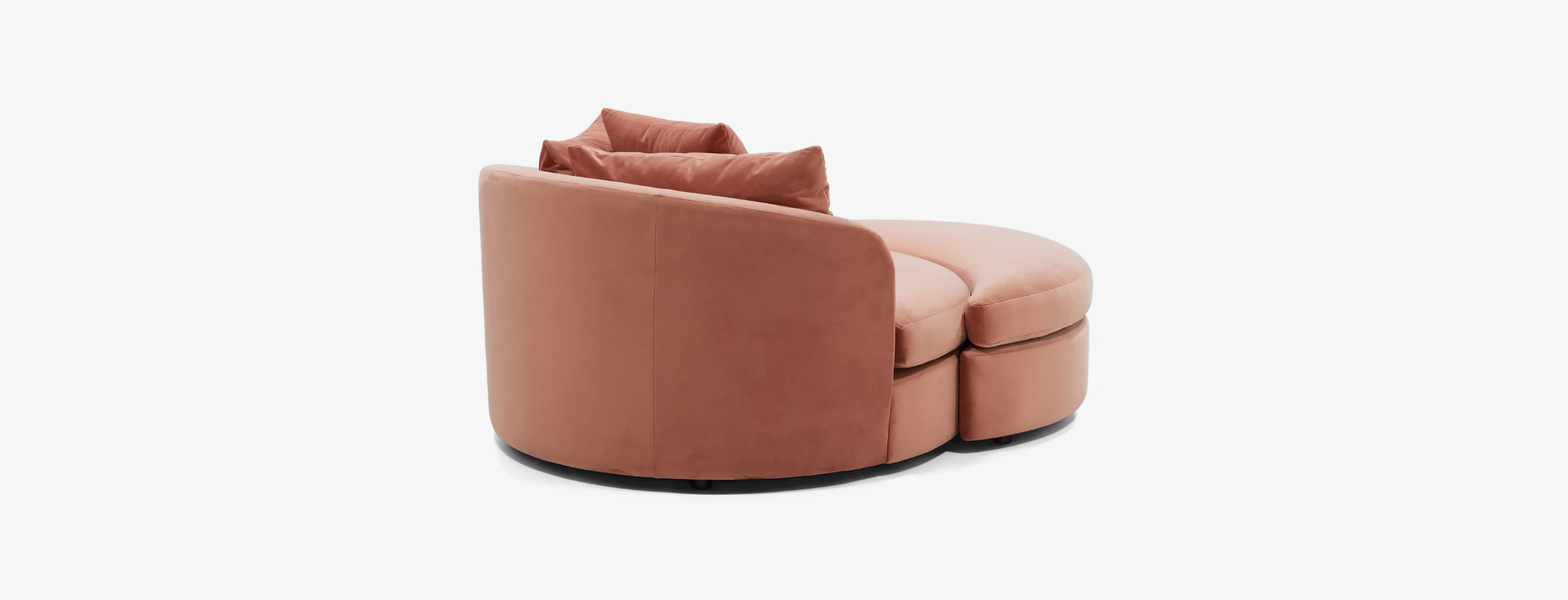 Amelia Grand Chair Ottoman Royale Mocha