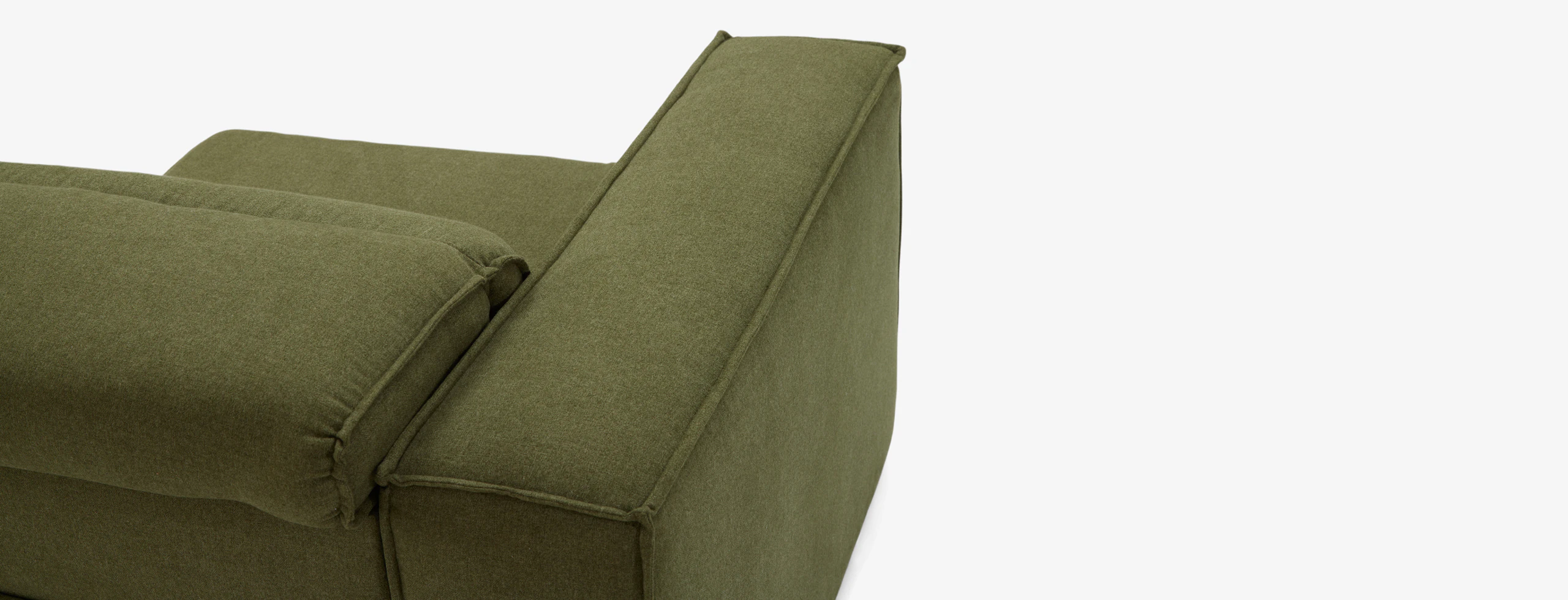 Camden Single Arm Chair Faithful Olive