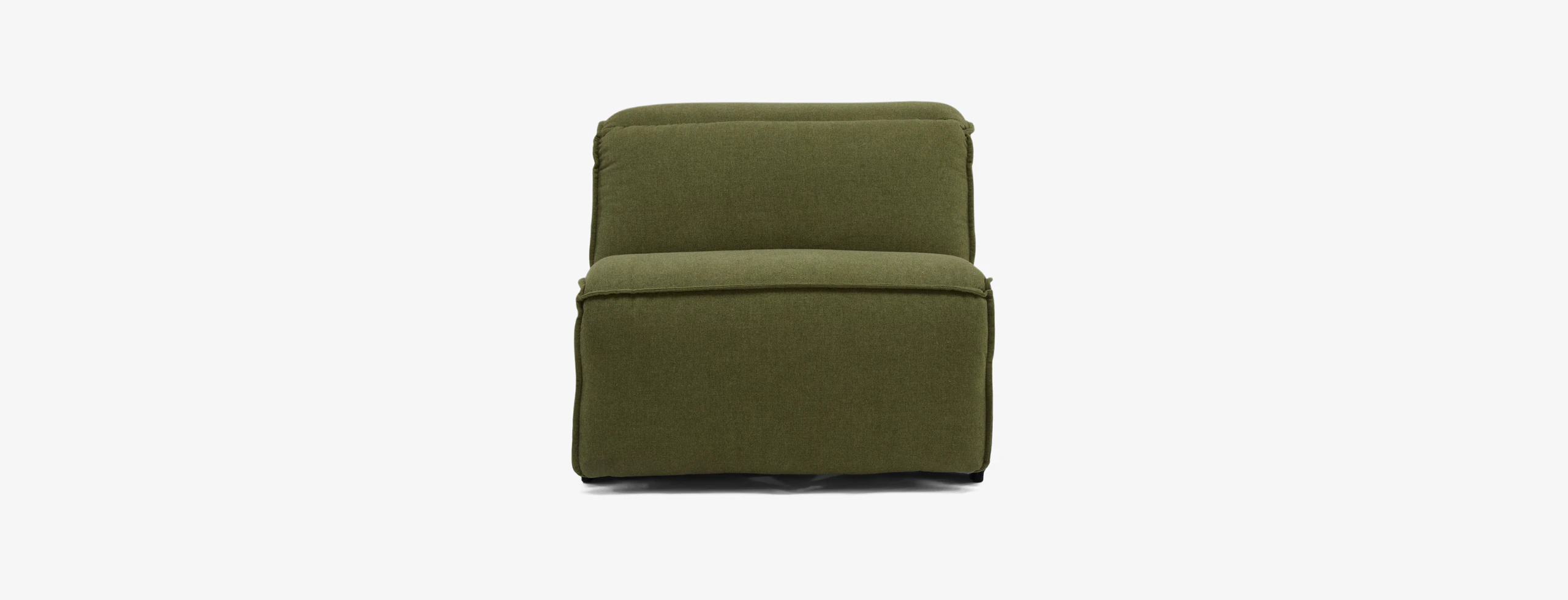 Camden Armless Chair Faithful Olive
