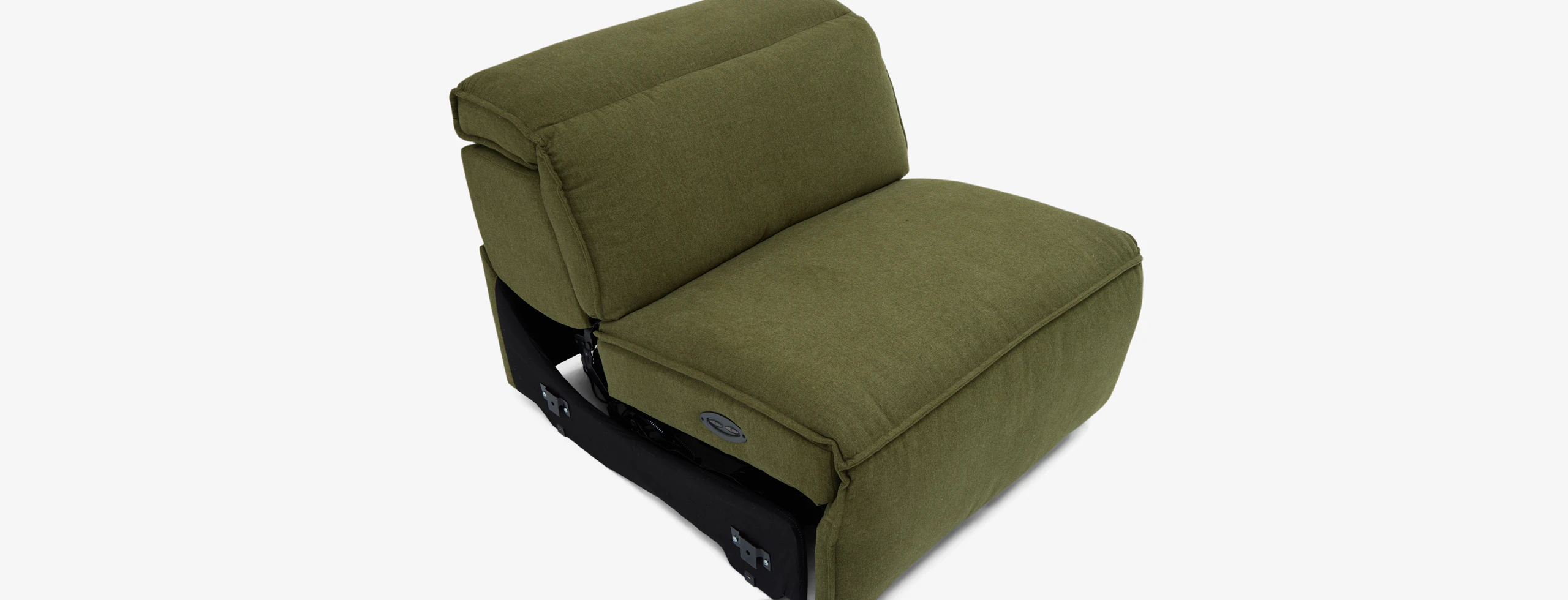Camden Armless Chair Faithful Olive