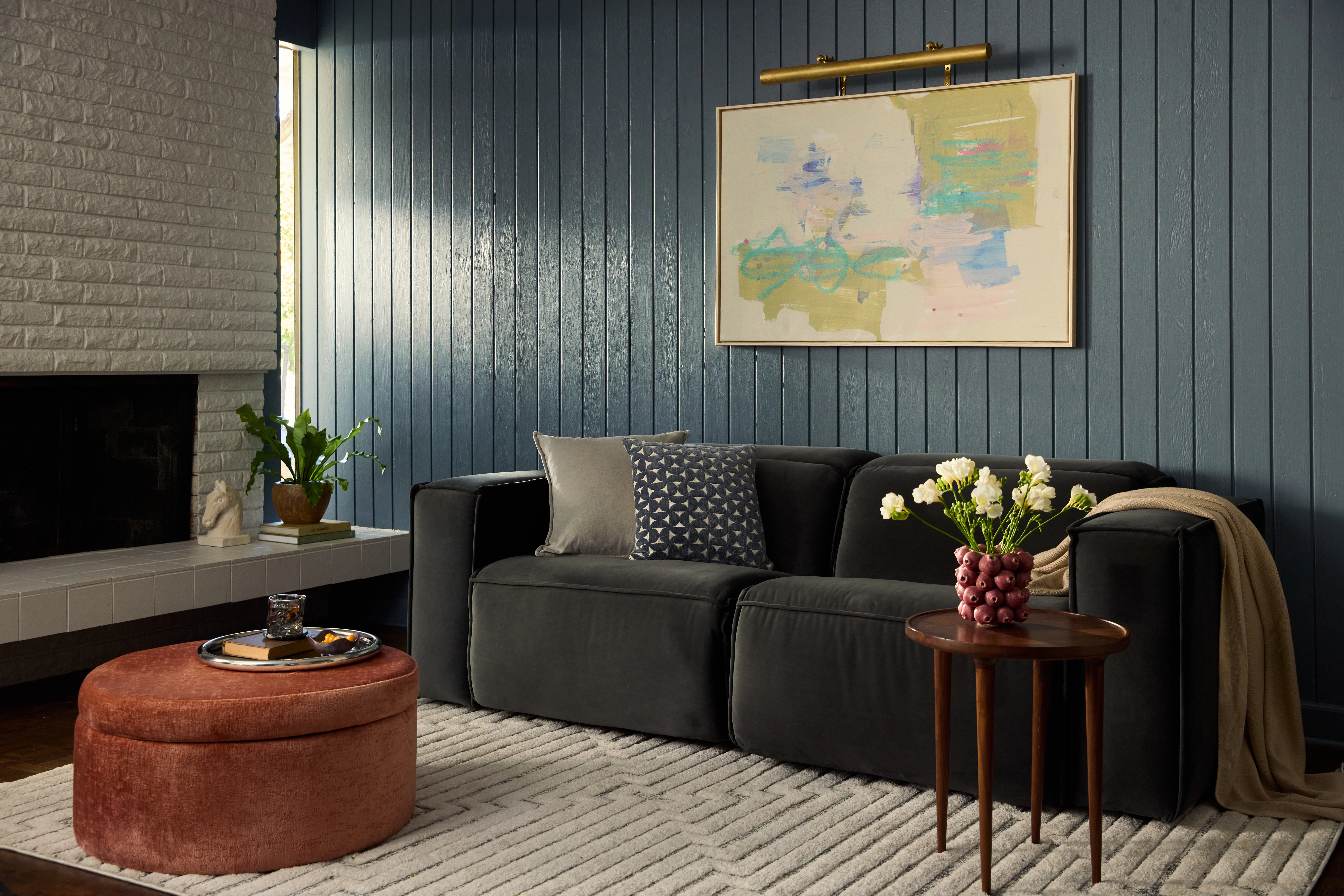 Camden Modular Reclining Pieces Sofa Royale Gunmetal