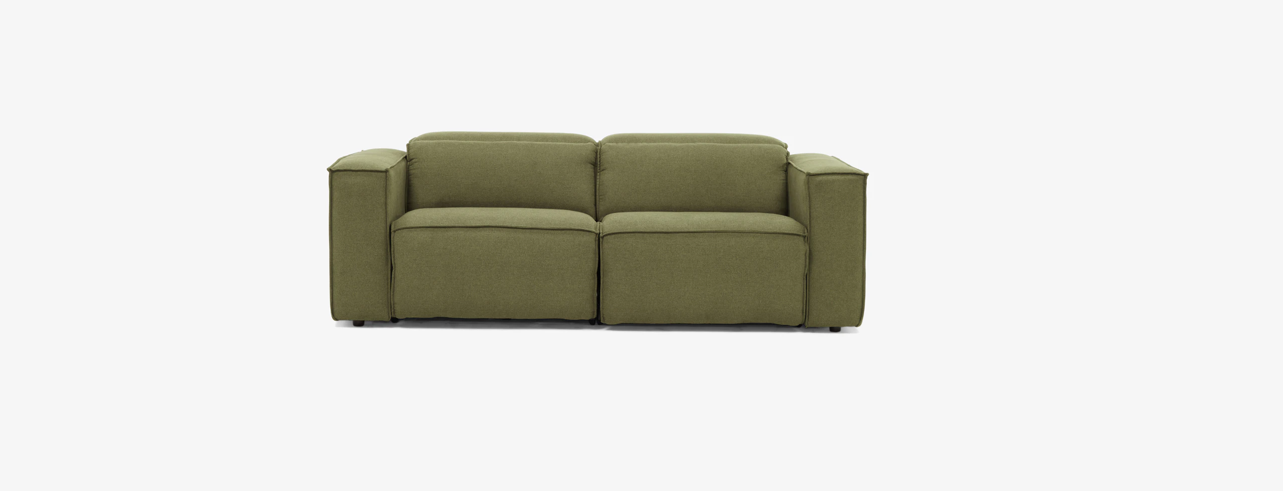 Camden Modular Reclining Sofa piece) Faithful Olive
